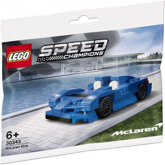 Lego Speed Champions - McLaren Elva - LEGO 30343 - RARO - LEGO Racers Polybag Set 85pz Anni 6+