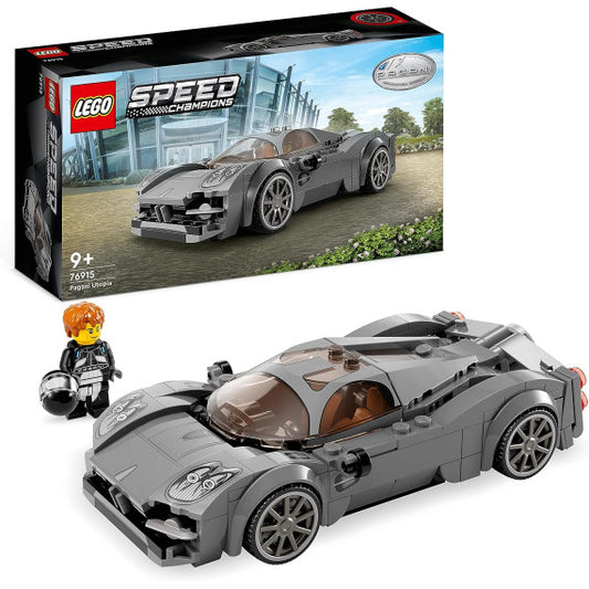 Lego Speed Champions - Pagani Utopia - Lego 76915 -Raro- Auto da Costruire di Hypercar Italiana 249pz Anni 9+