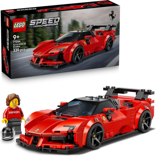 Lego Speed Champions - Ferrari SF90 XX Stradale - Lego 77254 con Minifigure del Pilota Anni 9+ 339pz