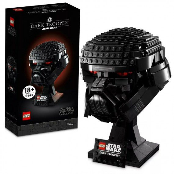 LEGO Star Wars - Casco del Dark Trooper - LEGO 75343 Casco trooper oscuro ANNI 18+