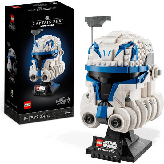 Lego Star Wars - Casco di Captain Rex - Lego 75349 il comandante della Legione 501 854pz Anni 18+
