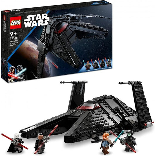 LEGO Star Wars - Trasporto dell'Inquisitore Scythe - LEGO 75336 Obi-Wan Kenobi, Astronave, Grande Inquisitore ANNI 9+