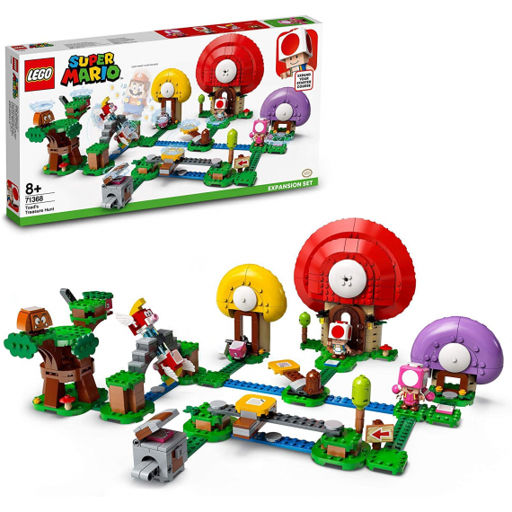 Lego Super Mario - La Caccia al Tesoro di Toad - Pack di Espansione - 71368