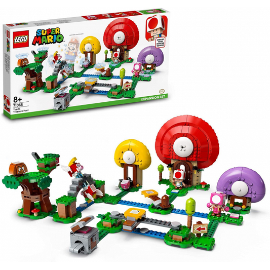 Lego Super Mario - La Caccia al Tesoro di Toad - Pack di Espansione - 71368