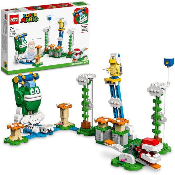 Lego Super Mario - Pack espansione Sfida sulle nuvole di Spike gigante - Lego 71409 contiene 3 nemici Anni 7+ 540pz