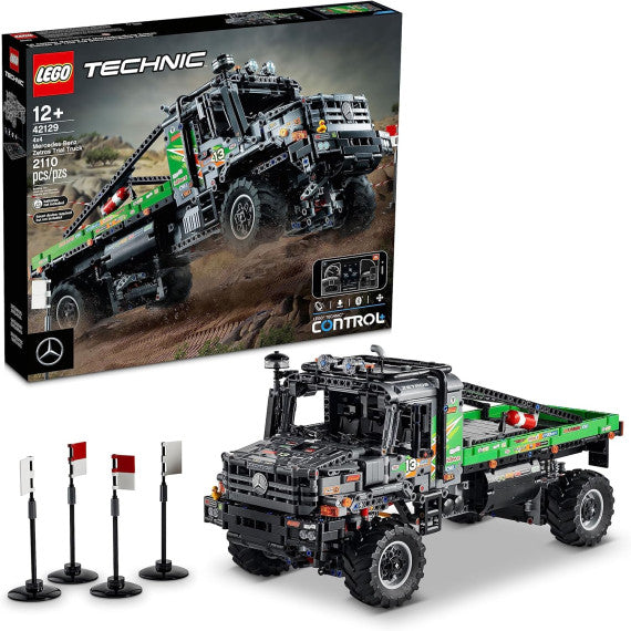 Lego Technic - Camion fuoristrada 4x4 Mercedes-Benz Zetros - Lego 42129 - INTROVABILE - App-Controlled Toy Truck 2129pz Anni 12+