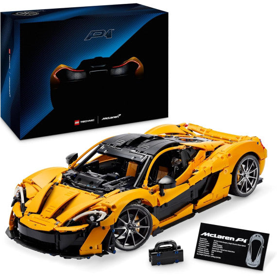 Lego Technic - McLaren P1™ - Lego 42171 ESCLUSIVO motore V8 a pistoni, porte apribili, alettone regolabile Anni 18+ 3893pz