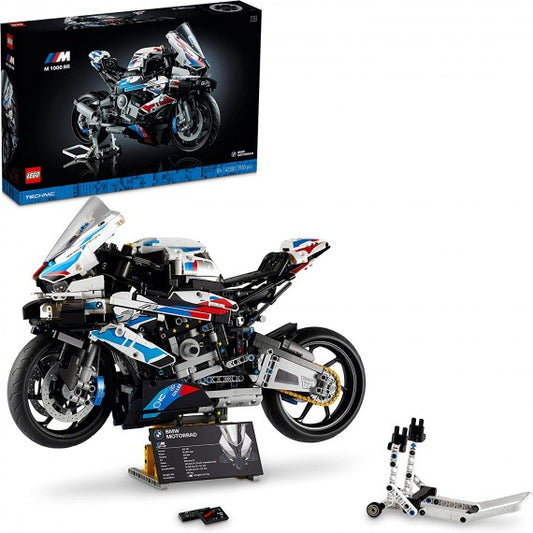 Lego Technic - Moto BMW M 1000 RR - Lego 42130 Modellino Replica Superbike con Dettagli Originali ANNI 18+