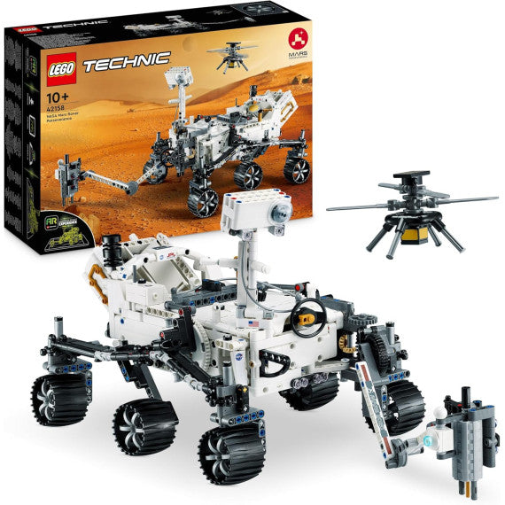 Lego Technic - NASA Mars Rover Perseverance - Lego 42158 Set Spaziale con Esperienza App AR Anni 10+ 1132pz