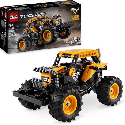 Lego Technic - Pull-back Monster Jam DIGatron - Lego 42199 macchina con funzione pull-back Anni 7+ 218pz