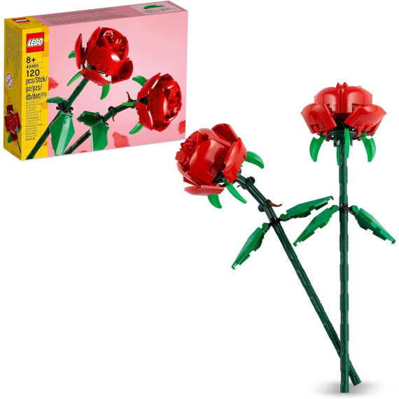 Lego The Botanical Collection - Rose - Lego 40460 Bouquet di Fiori Artificiali Anni 8+ 120pz